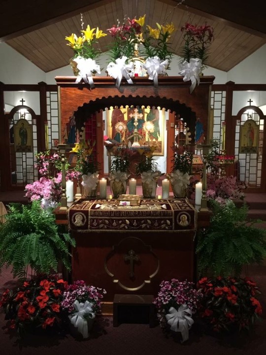 Slovak Inside Church