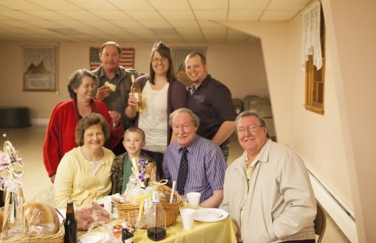 Veselenak family at Easter
