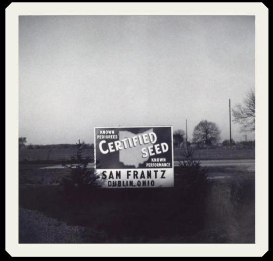 Frantz Certified Seed Sign
