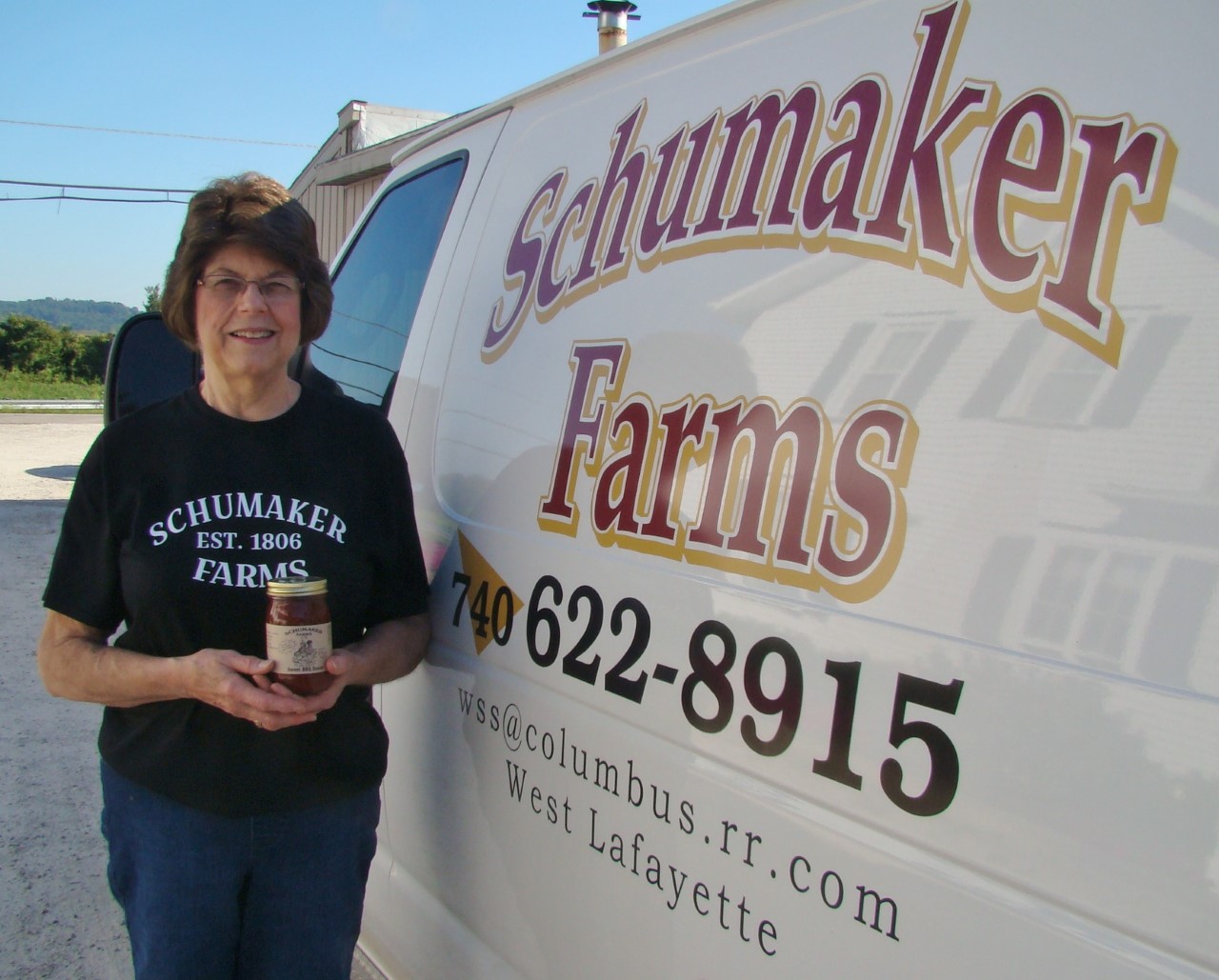 Schumaker Wendy at truck