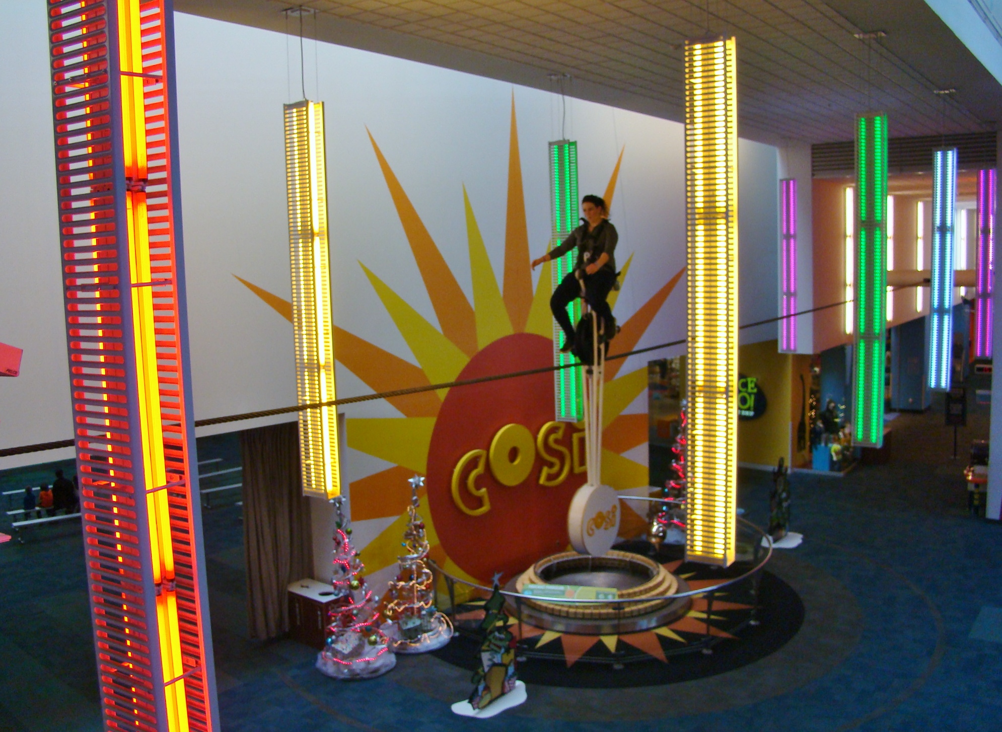 COSI High Wire Unicycle Rider