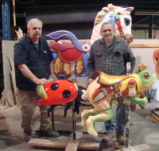 Carousel Art and Dan