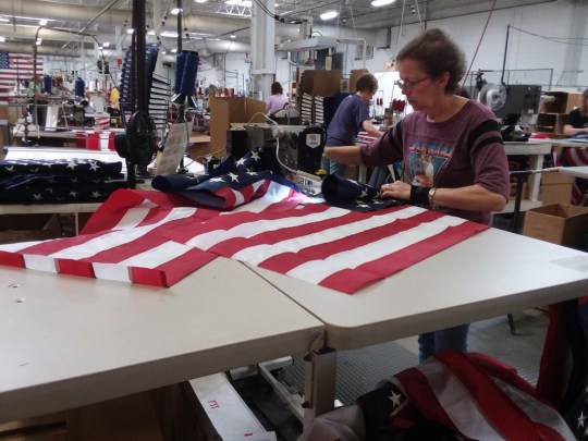 Flags- adding the field of blue