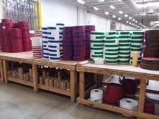 Flags- cakes of color strips