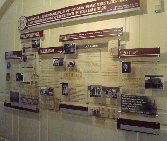 Stone UGRR safe homes