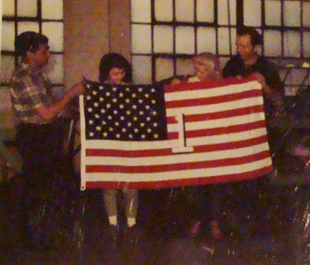 Vane Scott First Flag