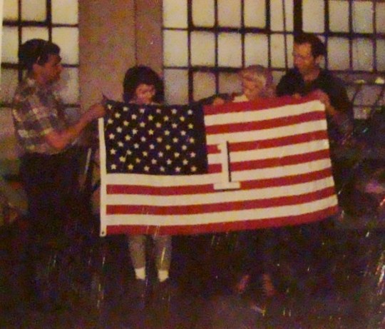 Vane Scott First Flag