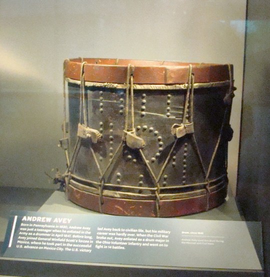 Veterans drum Revolutionary and Civil