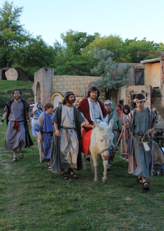 LW Jesus on Palm Sunday