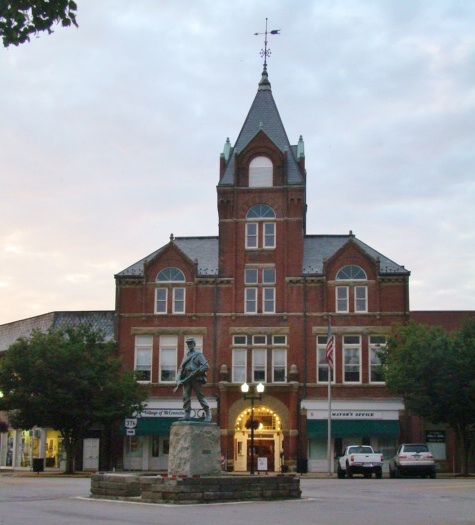 Opera House - with statue