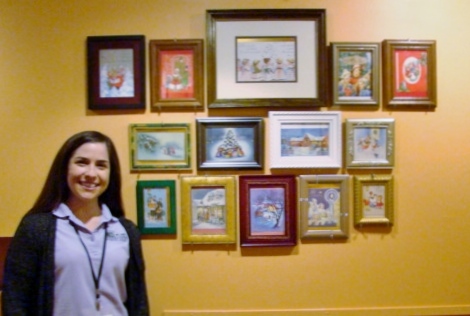 Arms Guide Cassie Christmas Card collection