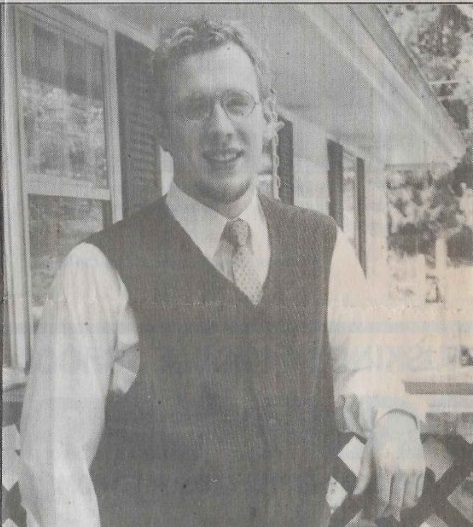 Chris at film festival