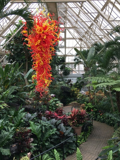 Chihuly Sunset Tower