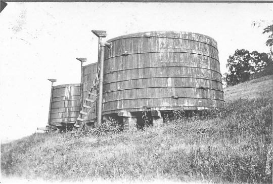 Water tubs for 10 boilers. Need lots of water