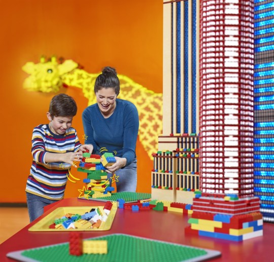 LEGO building