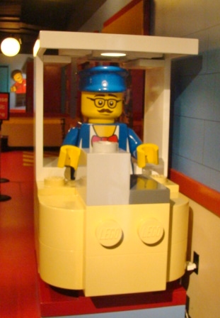 LEGO ticket booth