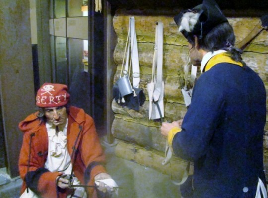 Fort Laurens Men suffering in winter