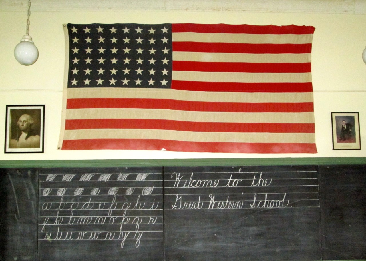One-Room School Flag